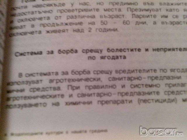 ягодоплодните култури в нашата градина-от земиздат, снимка 5 - Художествена литература - 9668997