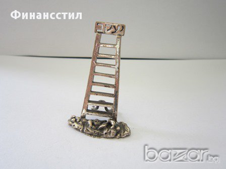 **Сребърна миниатюра - стълба 12539 - 14, снимка 3 - Антикварни и старинни предмети - 17650351