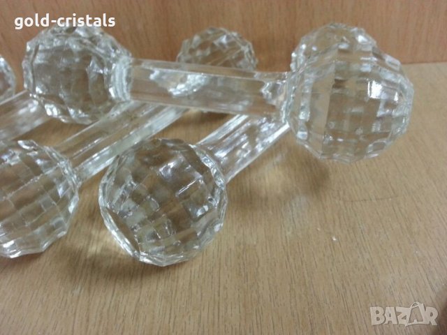  кристални поставки за прибори, снимка 5 - Антикварни и старинни предмети - 22535830