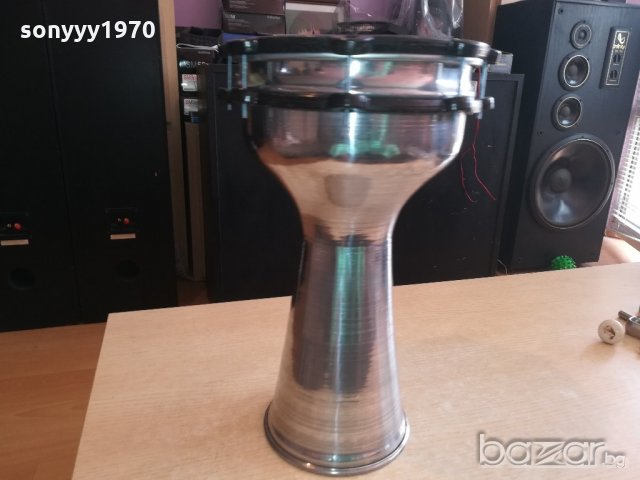 BIGG BASS-NEW FACE-НОВА тарамбука от сирия-голяма и алуминиева, снимка 12 - Ударни инструменти - 21222691