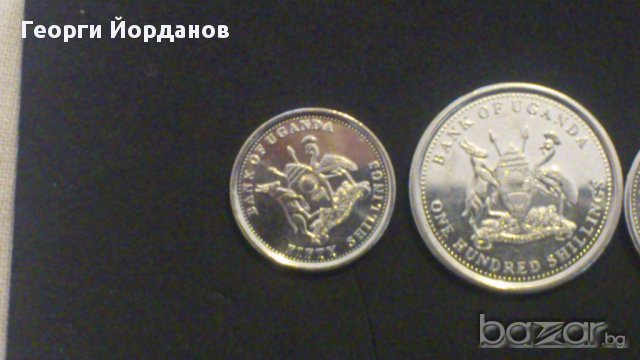 Монети лот от 5 монети Уганда, снимка 10 - Нумизматика и бонистика - 8319223
