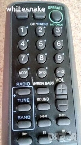 SONY RMT-CD5AD дистанционно управление за аудио системи, снимка 4 - Аудиосистеми - 22893720
