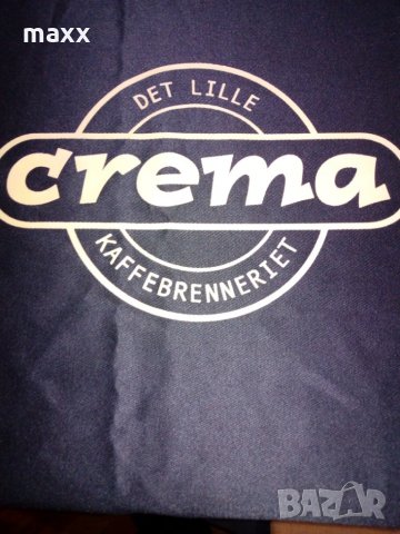 Черна престилка CREMA с връзки, 85 х50 см, снимка 1