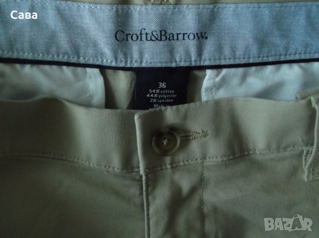 Къси панталони CROFT&BARROW   мъжки,Л, снимка 2 - Къси панталони - 25726572