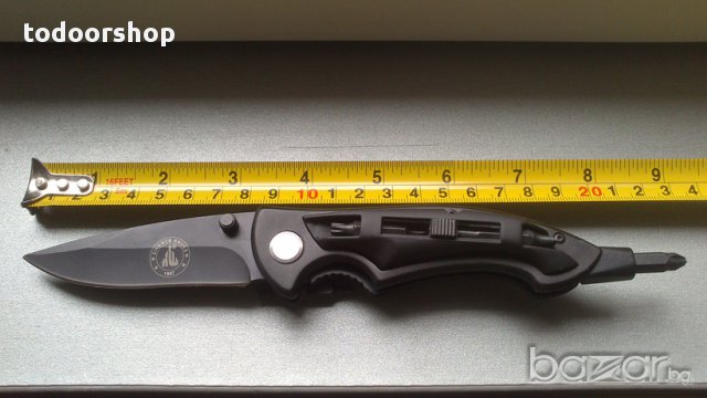 Сгъваем нож - отвертка за лов риболов къмпинг домашен майстор, снимка 1 - Ножове - 13614269