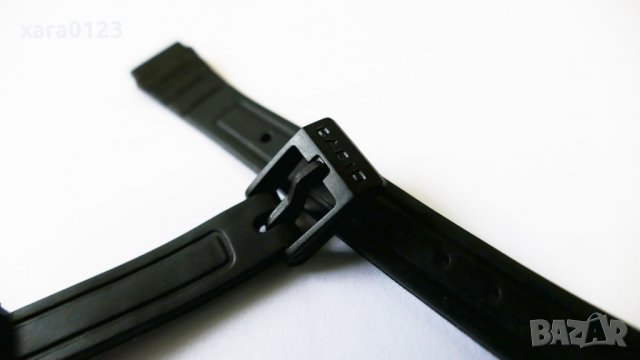 Силиконова каишка Casio 12мм, снимка 3 - Каишки за часовници - 25199824