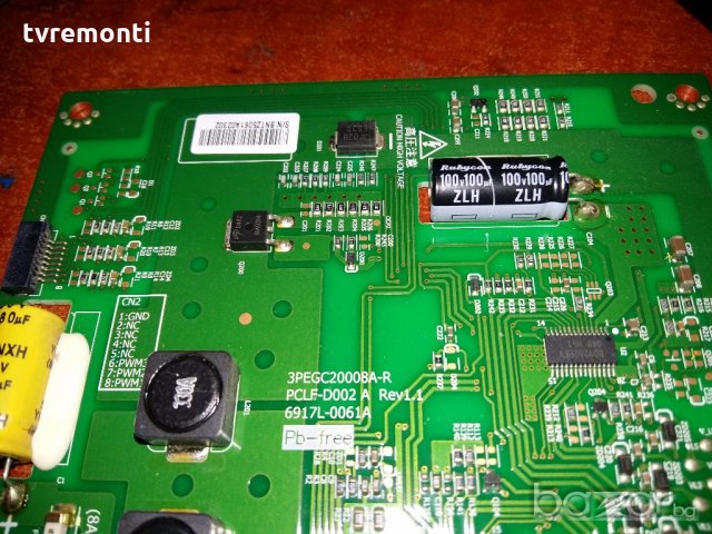 LED DRIVER PCLF-D002A REV1.1 6917L-0061A, снимка 2 - Части и Платки - 18472306