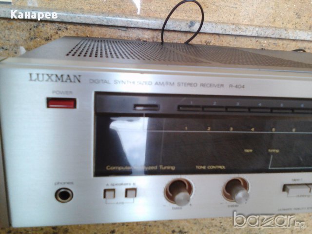 LUXMAN  R-404, снимка 6 - Ресийвъри, усилватели, смесителни пултове - 17985045
