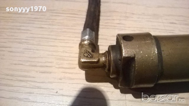 антика немска помпа-мед/месинг 44-74см-внос швеицария, снимка 7 - Аксесоари за велосипеди - 13826119