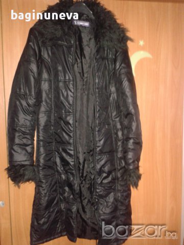 дамско черно зимно палто на Сool cat-размер-м-л 