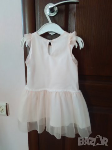 Елегантна рокличка цвят екрю, снимка 3 - Бебешки рокли - 22875707