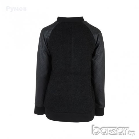 черно дамско яке, снимка 3 - Якета - 8965647