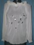 Мрежеста декорирана блузка с открити рамене / M - 3XL / универсален размер, снимка 1 - Туники - 14700948
