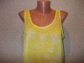 Жълт потник с харбали, L, XL размер, снимка 2