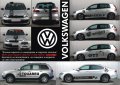 Фолксваген VW стикери надписи лепенки фолио