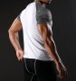 Спортни мъжки тениски за фитнес - черни и бели НОВО!						, снимка 9