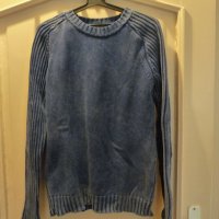 Мъжка памучна блуза, размер L, снимка 1 - Блузи - 19407881