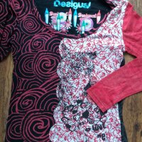 Desigual - страхотна дамска блуза, снимка 1 - Блузи с дълъг ръкав и пуловери - 23868325