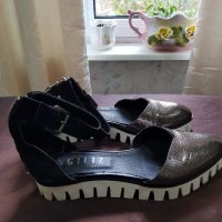 INGILIZ  -дамски обувки -40-41 естествена кожа , снимка 1 - Дамски ежедневни обувки - 19653605