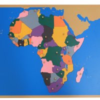 -10% Обозначена карта на Африка от дърво с основните държави ВСИЧКИ ДЪРВЕНИ ИГРАЧКИ, снимка 3 - Образователни игри - 24999724