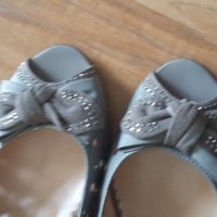 Страхотно сладки женствени обувчици ЕСТ.кожа, снимка 1 - Дамски елегантни обувки - 22038078