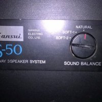 поръчани-sansui s-50-3way speaker system-made in japan-внос uk, снимка 13 - Тонколони - 19914962