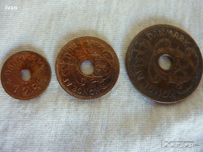 Стари монети DANMARK, снимка 1