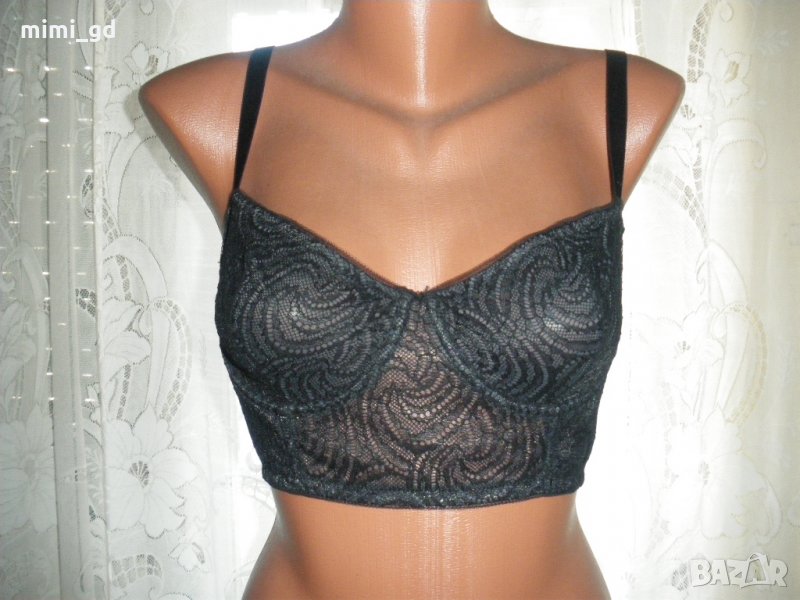 h&m-Дантелено бюстие/къс сутиен, снимка 1