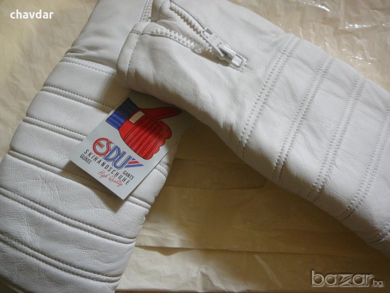 Оригинални нови кожени зимни ръкавици Eеska , снимка 1