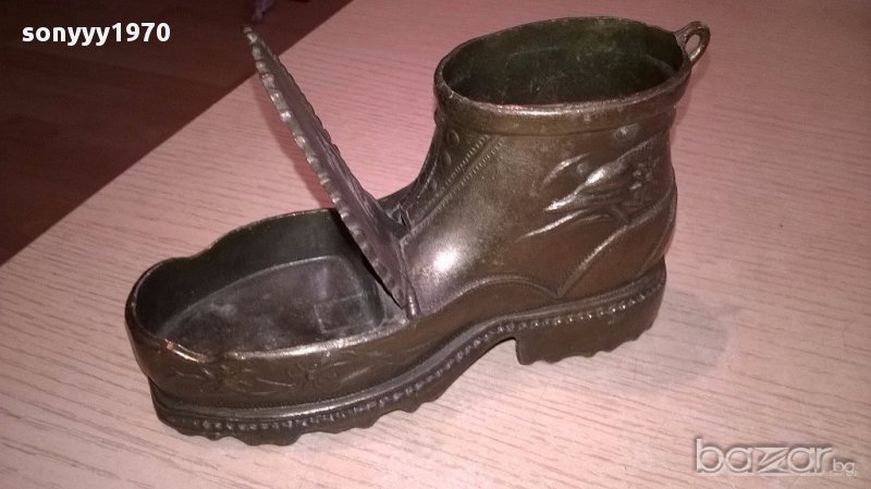 РЕТРО Обувка-made in italy-15х8х6см-внос швеицария, снимка 1