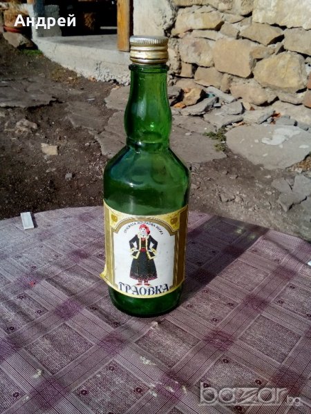 Бутилка,шише от ракия ГРАОВКА, снимка 1