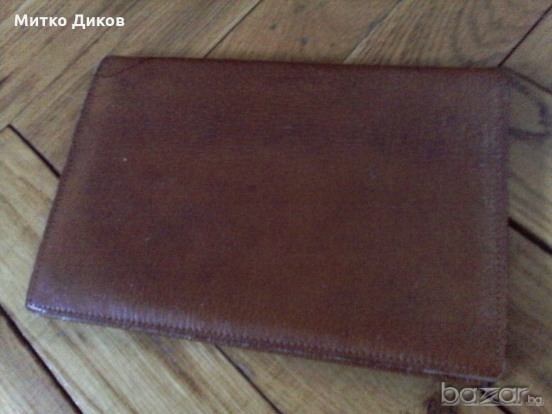 Стар портфейл преди девети естествена кожа Нордщернъ, снимка 1
