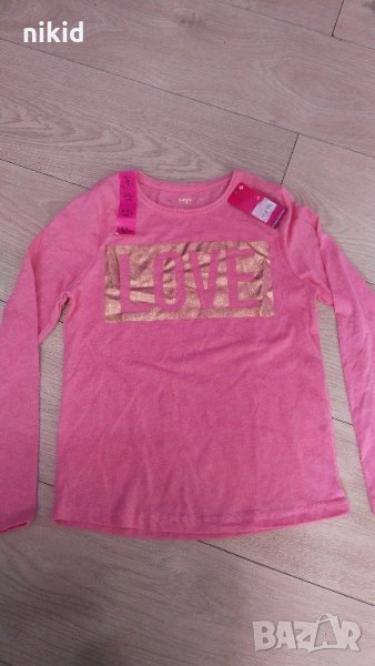 young dimension детска блуза  розова LOVE , снимка 1