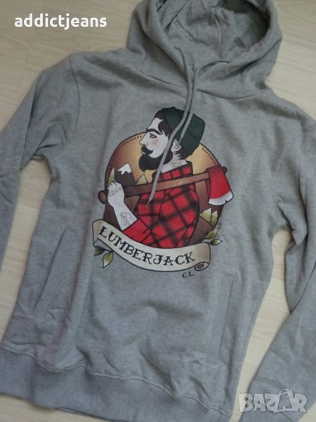 Мъжки суичер EARTH POSITIVE размер М, снимка 1