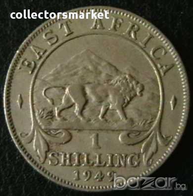 1 шилинг 1949, Източна Африка