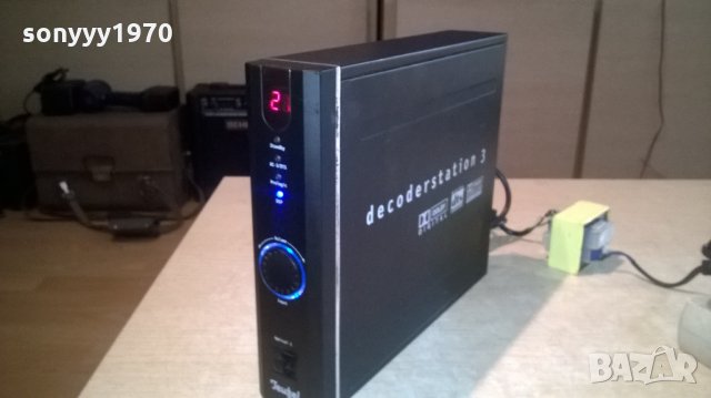 teufel decoderstation 3 germany+захранване-внос швеция, снимка 4 - Ресийвъри, усилватели, смесителни пултове - 25454441