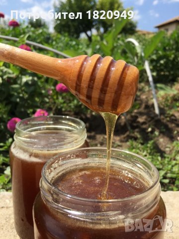 Мед (домашен, натурален, многоцветен букет), снимка 1 - Пчелни продукти - 22186355