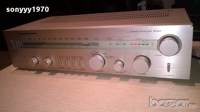marantz stereo receiver-made in japan-внос швеицария, снимка 2 - Ресийвъри, усилватели, смесителни пултове - 14365974
