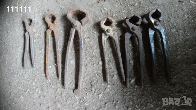 Клещи Ковани стари, снимка 7 - Други ценни предмети - 18895046
