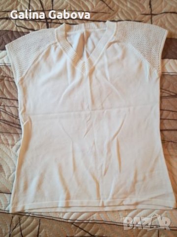 Дамска лятна блуза, снимка 2 - Тениски - 24660912