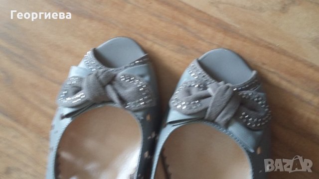 Страхотно сладки женствени обувчици ЕСТ.кожа, снимка 1 - Дамски елегантни обувки - 22038078