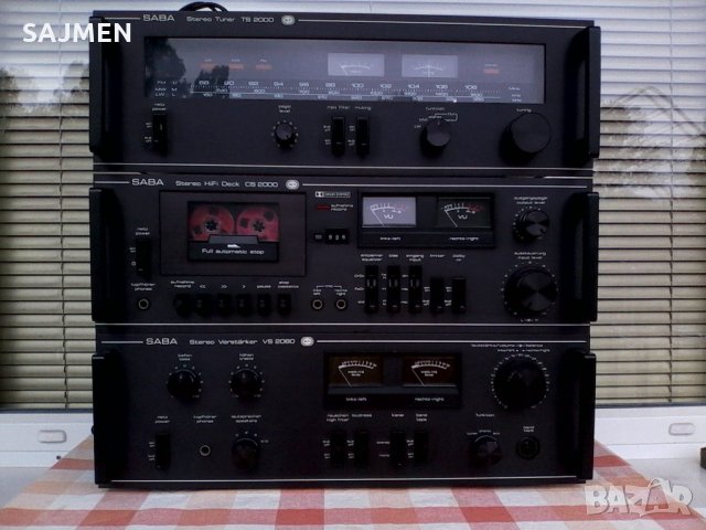 SABA VS 2080 + TS 2000 + CS 2000.дек