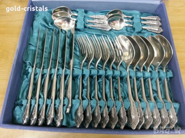 Старинни руски  прибори за хранене, снимка 3 - Антикварни и старинни предмети - 22879604