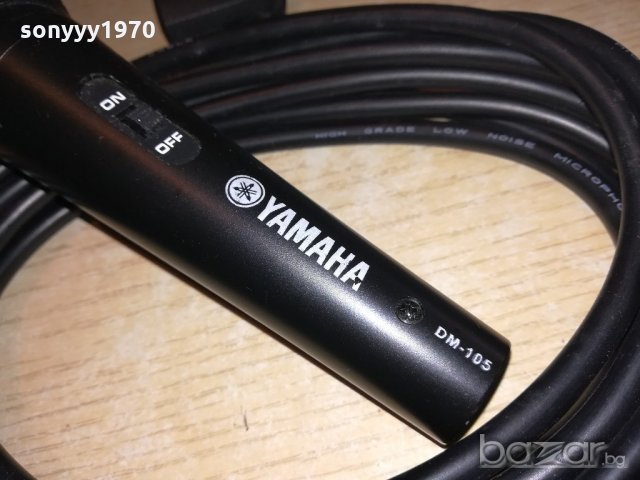 yamaha-profi mic+кабел+държач-внос швеицария, снимка 8 - Ресийвъри, усилватели, смесителни пултове - 20318101