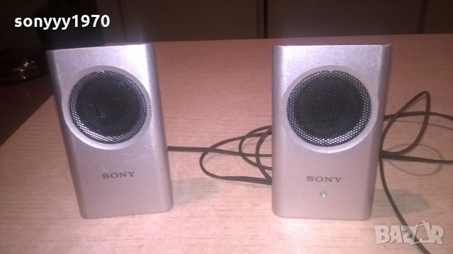 sony жестоки активни колонки-11х6х2см-внос белгия, снимка 4 - Тонколони - 25922307