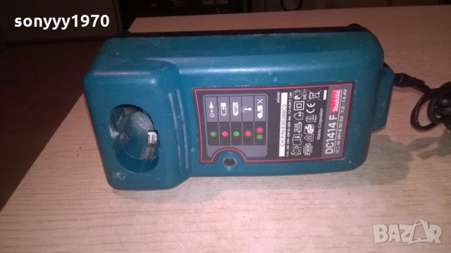 ЗАРЯДНО-makita dc1414f battery charger-внос англия, снимка 4 - Винтоверти - 24480788