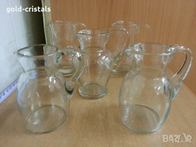 Стъклени канички халби 