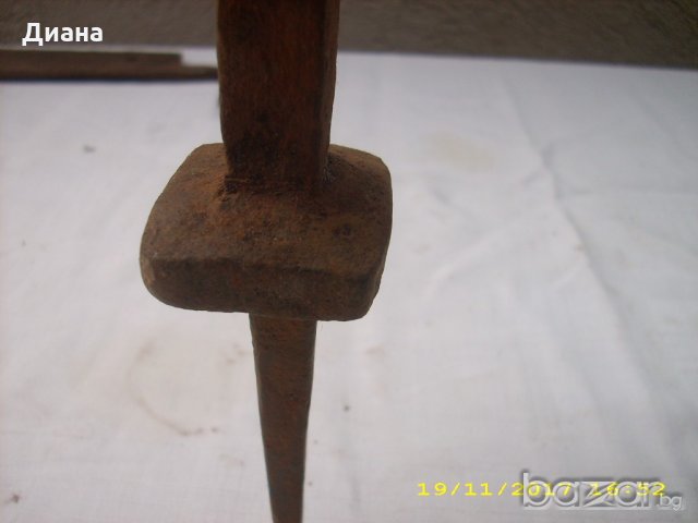 стара бижутерска наковалня, снимка 4 - Антикварни и старинни предмети - 19938201