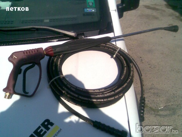 Водоструйка и пароструйка Пистолет+10м маркуч