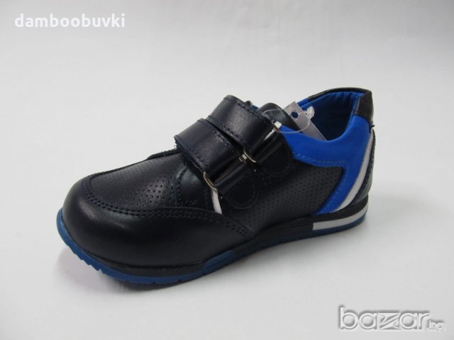 Спортни обувки PONKI естествена кожа т.син 22/25, снимка 3 - Детски маратонки - 20681330